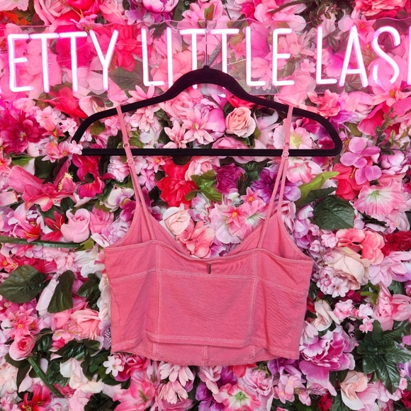 Peach Crop Top - Picture 2 of 4